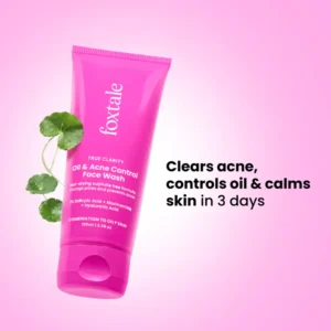 Foxtale Oil & Acne Control Face Wash